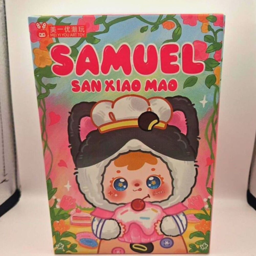 SAMUEL San Xiao Mao Afternoon Tea Time Plush Blind Box Sealed Mystery Figure